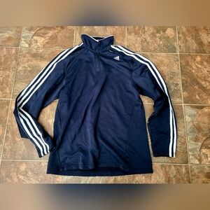 Adidas Navy TRACK JACKET PULL OVER